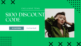 Exclusive Temu 100 Discount Code ACS670886 For Free Stuff 1920 x 1080 px