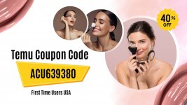Temu coupon code 40 off first time users USA1920x1080px