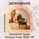 Updated temu coupon code 100 off for new  existing users800x800px