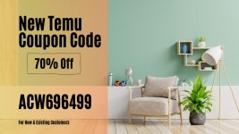 New temu coupon code 70  off for new  existing customers1920x1080p